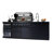 S00016 NG 43-Inch 6-Burner 85000 BTU Deluxe Stainless Steel Gas Outdoor Kitchen Bar Barbecue Island Grill Wine Cooler Compact Refrigerator Rotisserie Kit Granite Countertops Stainless Steel Sink