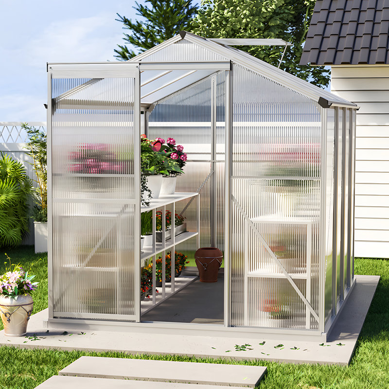 Plant Warmer, 195cm H x 252cm W x 190cm D