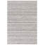 Tapis gris clair en coton Capen Southwestern-999010658