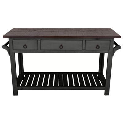 Sirenna Solid Wood Kitchen Island