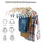 Paquet de 24 cintres pour enfants en velours gris Simplify-1709916638-1709916632