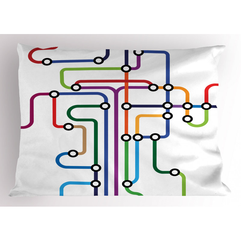 Dots Polyester Sham Set, Twin