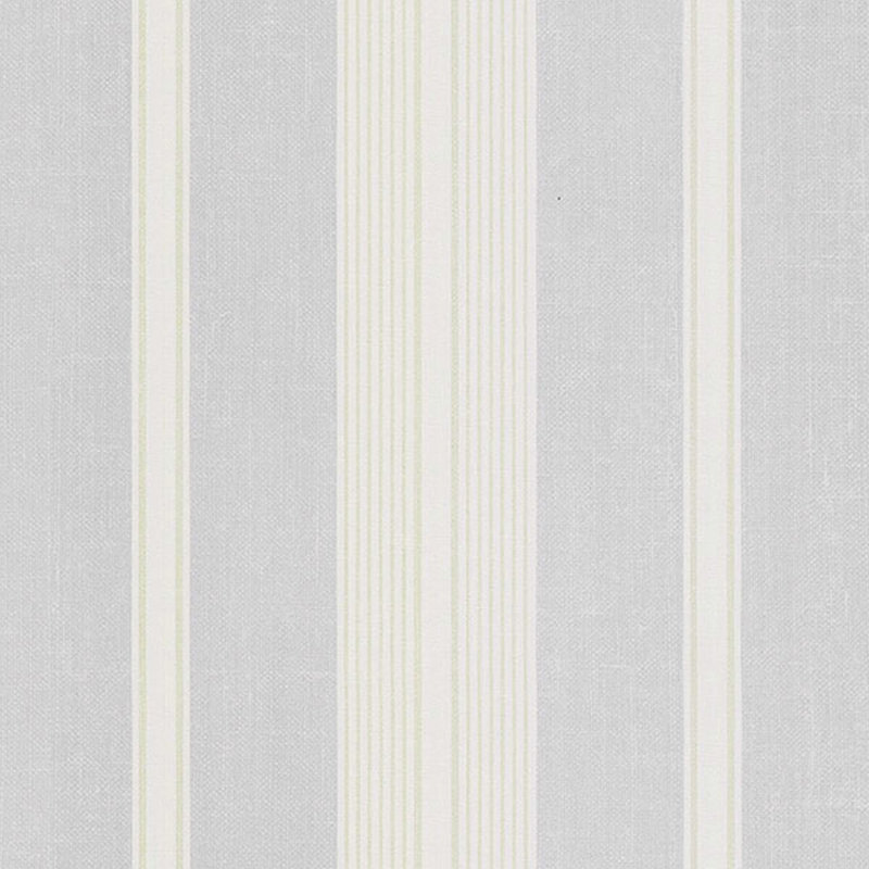Rouleau de papier peint Horgan, Blanc / Bleu clair