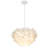 Nolan Unique Drum LED Chandelier Feather Kitchen Island Pendant Pink White Shape-2092526941-2092526943