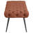 Galiano Rust Upholstered Tufted Bench-1371250908