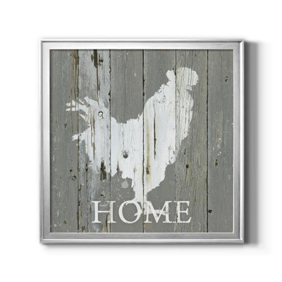 Rooster Home - reproduction de photo sur toile