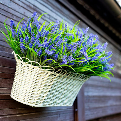 Fleurs artificielles pour les décorations d'extérieur - 20 paquets Faux ...
