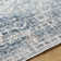 Oriental Machine Woven Polyester Area Rug in Taupe