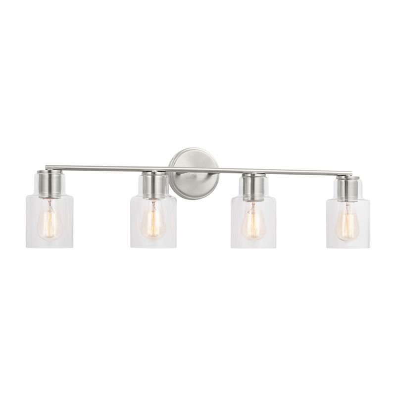 Sayward Vanity Light, Brushed Steel, 4