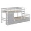 Loft Bunk Bed With Drawers And Ladder-1791624823
