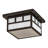Almont Glass Flush Mount