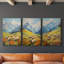 Lanscape Study Series CIV - Ensemble de toiles tendues avec châssis Premium - Prêt à être accroché-102398392