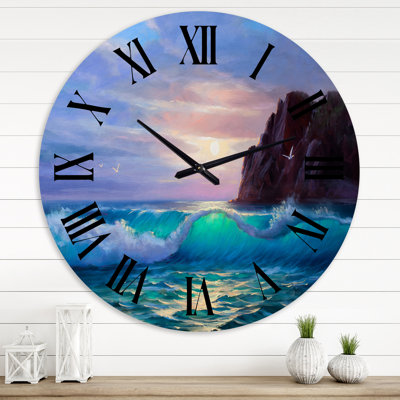 Horloge murale Coastal