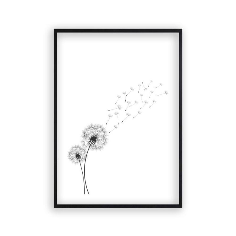 Print, Matt Black Frame, 41 cm H x 31 cm W x 2.5 cm D