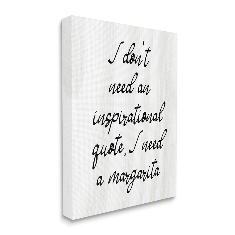 «Funny Need Margarita» par Lil 'Rue, H 40 po x l 30 po