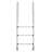 Vidaxl Pool Ladder 21.3X15.0X62.2" 304 Stainless Steel-117903170