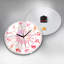Glass Wall Clock-1319615128