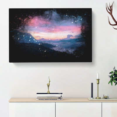 Mountain View Of Romania - Wrapped Canvas