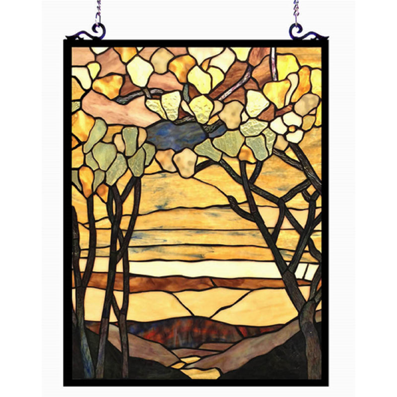 Erin Plants & Flowers Window Panel