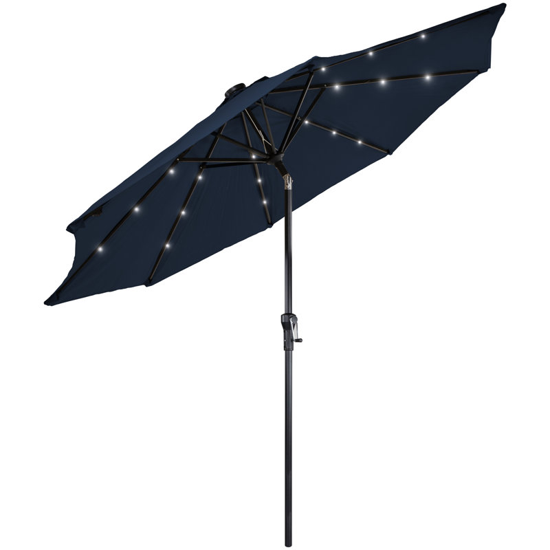 Parasol de marché 9 pi, Bleu