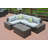 Michell 5 - Person Patio Conversation Set with Cushions