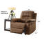 Fauteuil inclinable manuel de style moderne