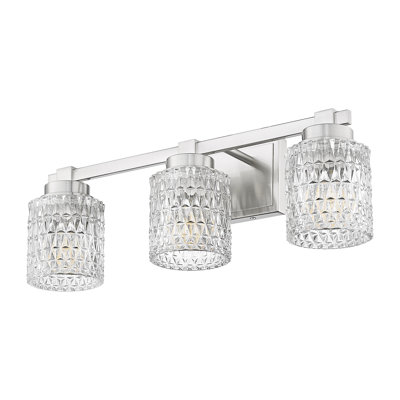Meuble-lavabo 3 lumières 22,75 po Cisca