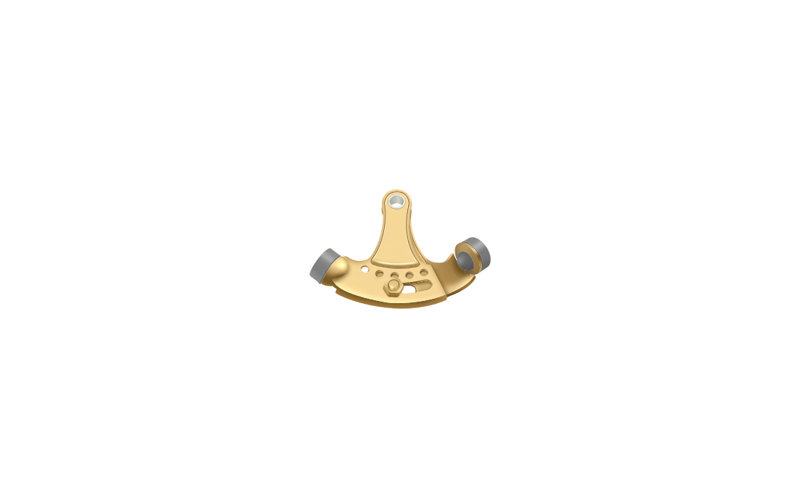 Kick Stop, PVD Polished Brass