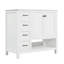 Ensemble de meuble-lavabo simple 36 po avec plateau Chalita