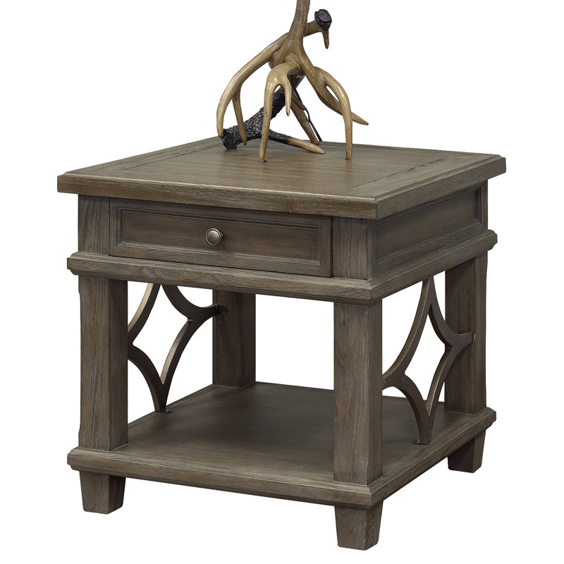 Chevonne End Table with Storage