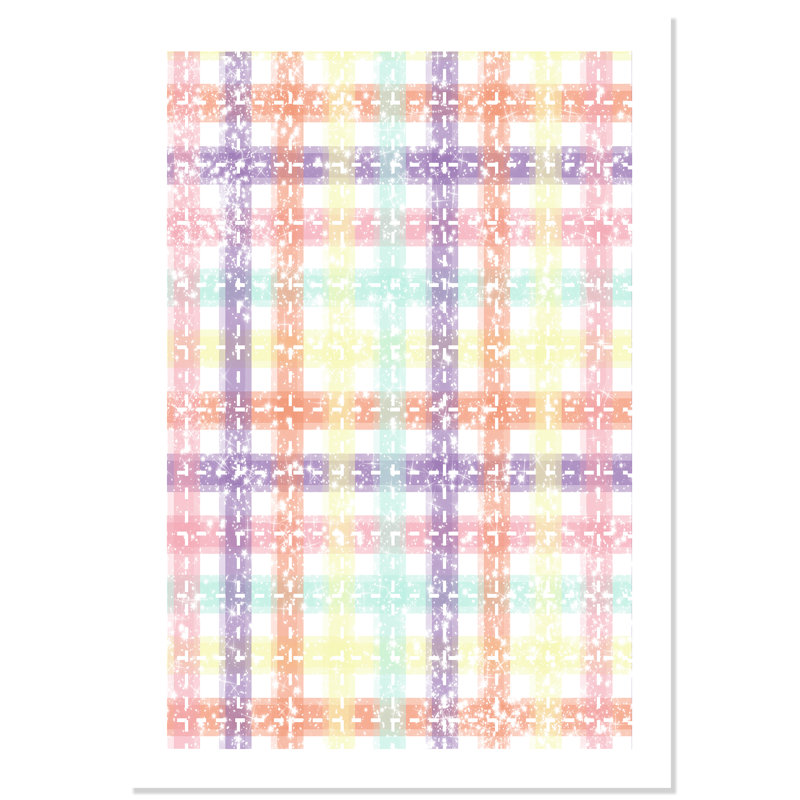 Adhésif décoratif à carreaux uniques, H 10 po x l 8 po x P 1 po, Papier