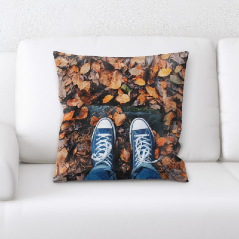 Coussin de feuilles d’automne saison Archibald
