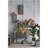 Set Of 2 Zale Rustic Metal Planters With Stands, L:20X12x19.5" S:16.5X9.5X14.5"