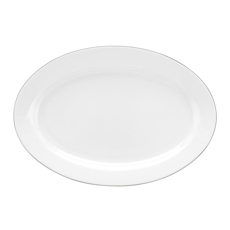 Serendipity Platinum - Oval Platter