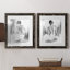 «Soft Silhouette V», ensemble de 2 reproductions sur toile-265539956-265539963-195628231
