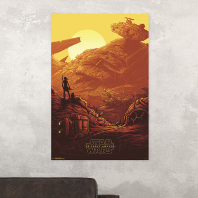 Guerres de l’étoile : the force réveils-impression sur papier
