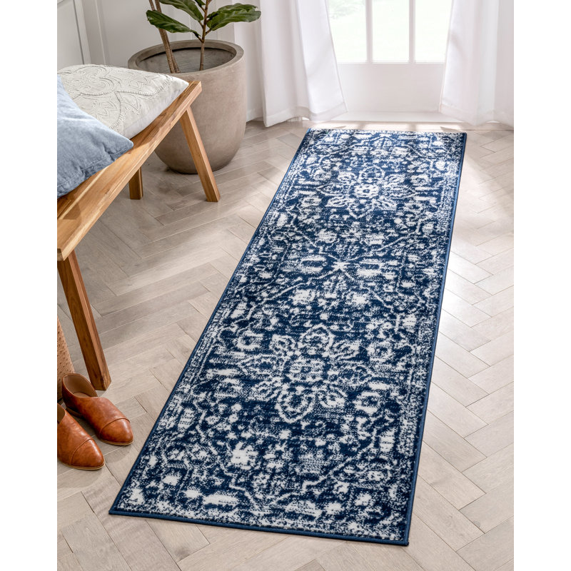 Dazzle Oriental Synthetic Area Rug, Runner 67 x 220cm