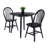 Cookson Cotten 2 - Person Drop Leaf Beech Solid Wood Dining Set