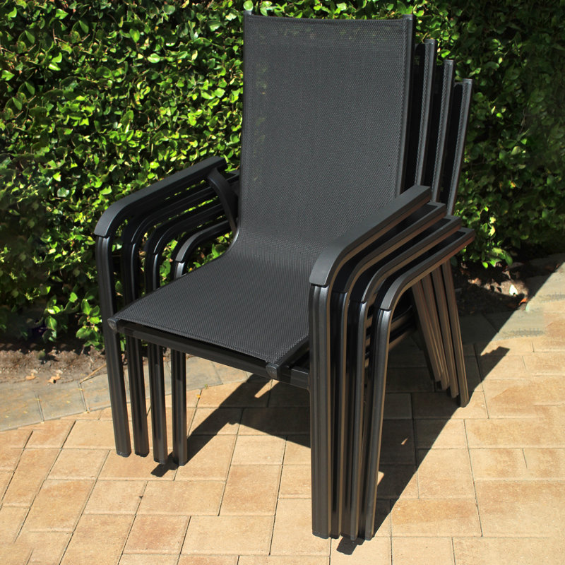 Basic Plus Outdoor Stackable Dining Armchair