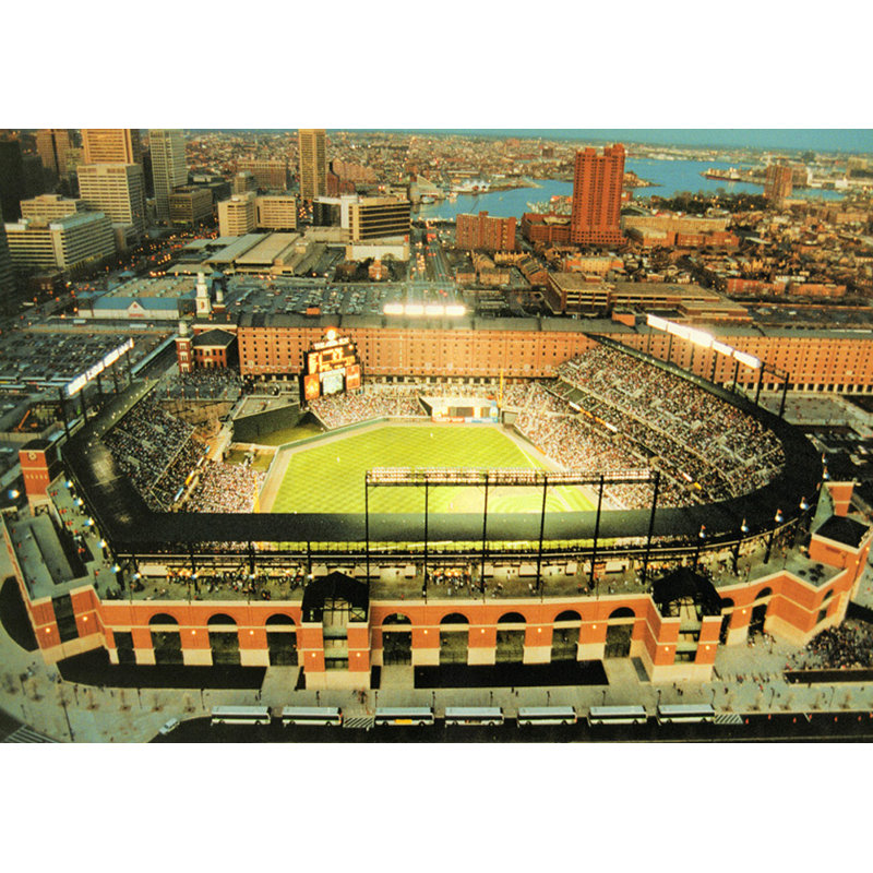 Baltimore Camden Yards (nuit), H 28 po x l 40 po