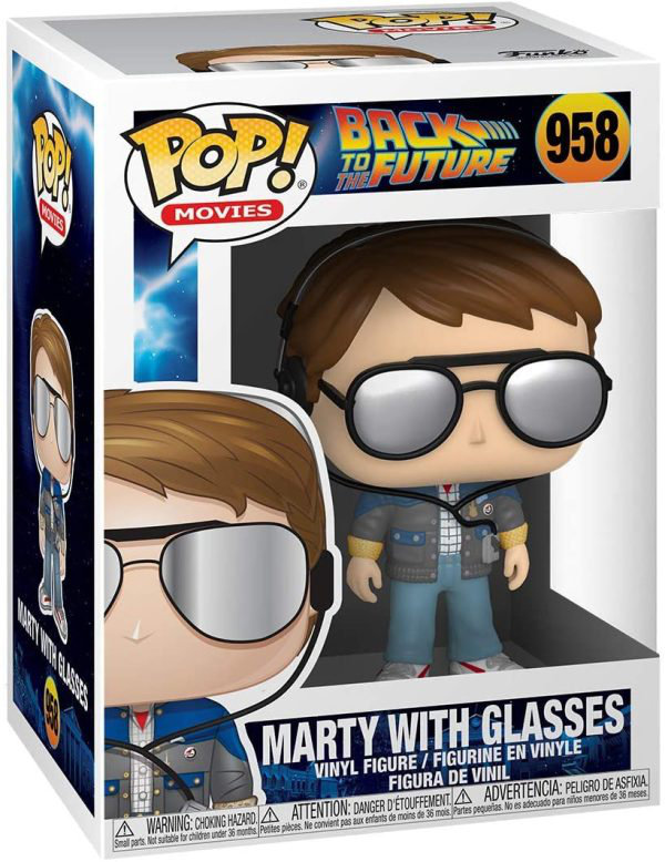 Funko Pop! Retour vers le futur - Marty avec des lunettes # 958