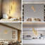 Aiyan 3 - Light Gold Cylinder Pendant