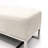 Luxe Upholstered Bench, Ivory-98547044
