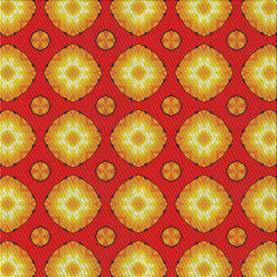 Orange Tapis décoratif