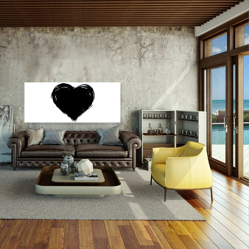 Amour - Unframed Panoramic Photograph, Acrylic