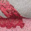 Pink Contemporary Silk Rug
