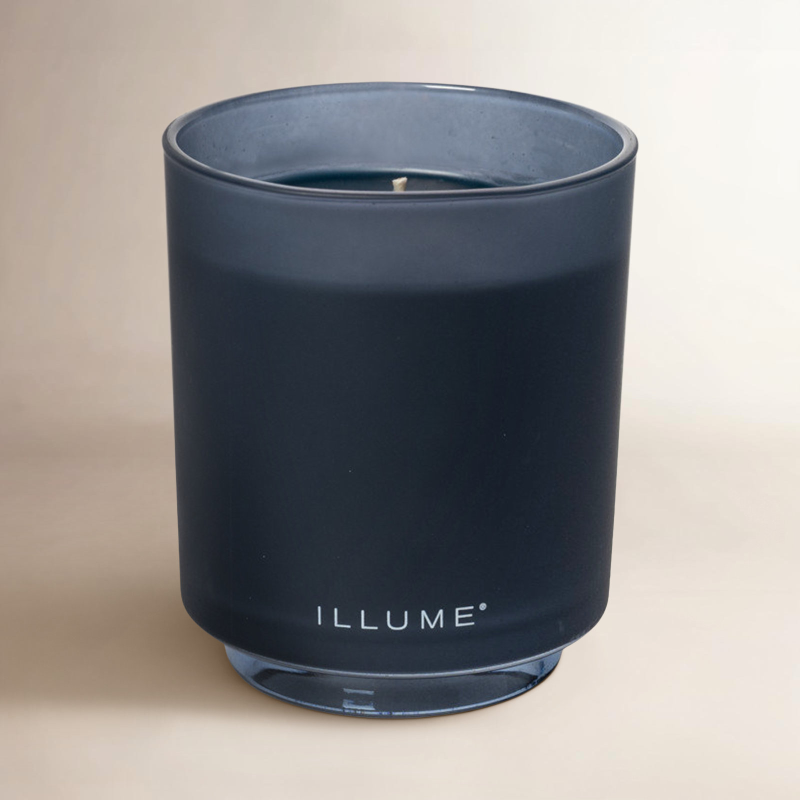 ILLUME Beautifully Done Baltic Glass Candle, Hidden Lake, Refillable Boxed Glass