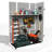 Versatile Outdoor 48 in. W x 21 in. D Resin Tool Shed With Shelf