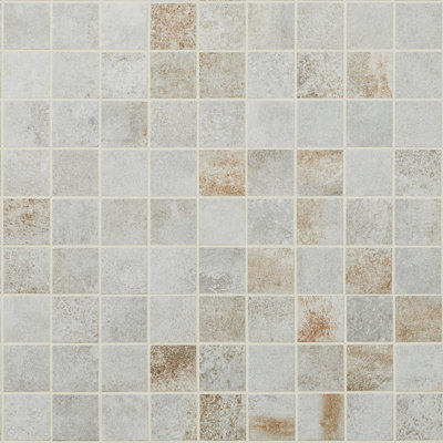 Carreau de mosaïque en porcelaine mat Angela Harris Fremont 11,81 po x 11,81 po (0,96 pi²/feuille)