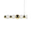 Annai LED Pendant Lamp Annai Glass Gold